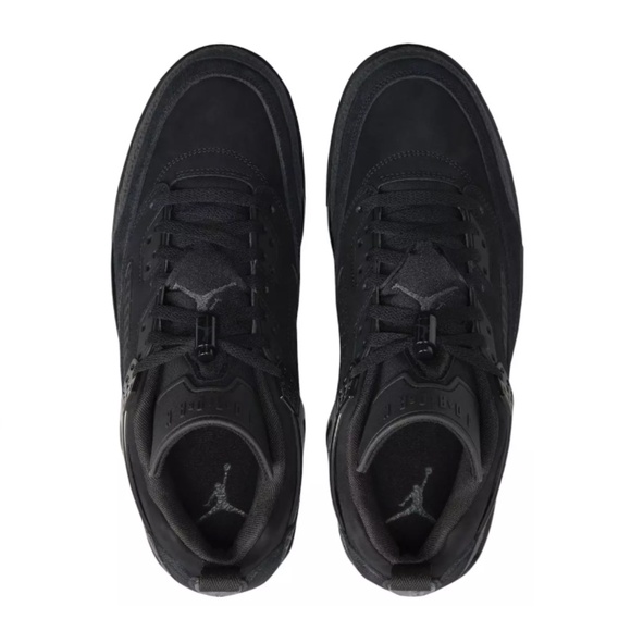 Jordan Spizike Low Shoes - Men's Black Sneakers - Picture 1 of 12